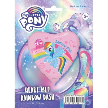 My Little Pony Rainbow foil balloon 45 cm