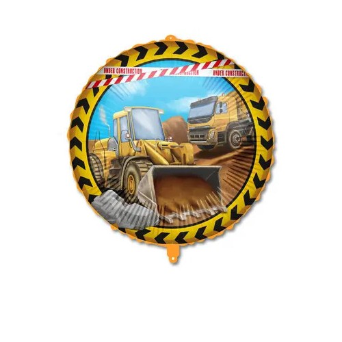 Construction Grabber foil balloon 46 cm