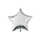 Star Silver Star, Silver foil balloon 46 cm