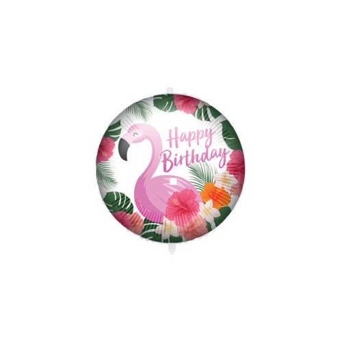 Flamingo foil balloon 46 cm