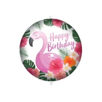 Flamingo foil balloon 46 cm