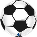 Football Soccer Ball 4D foil balloon 38 cm