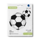 Football Soccer Ball 4D foil balloon 38 cm