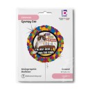 Happy Birthday Cake Holo Grumpy Cat foil balloon 46 cm