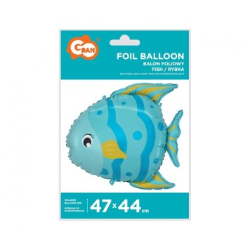 Fish Fish foil balloon 47 cm