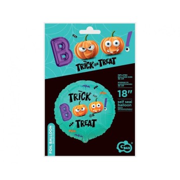 Halloween Boo foil balloon 36 cm
