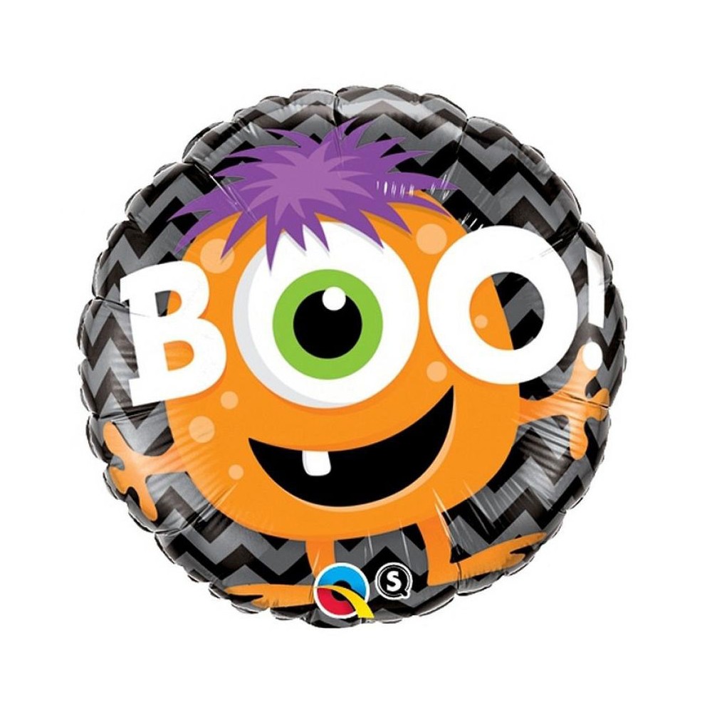 Halloween BOO! Monster foil balloon 46 cm