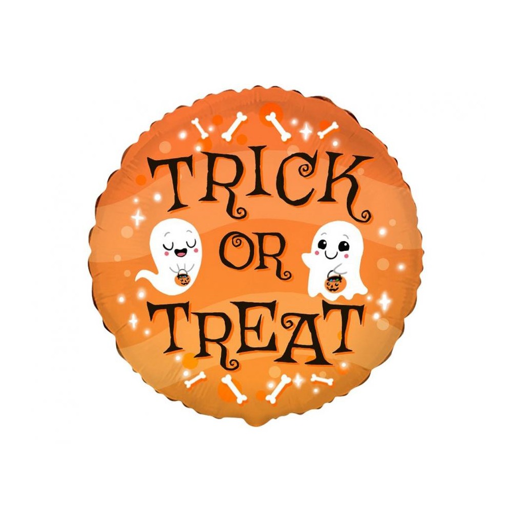 Halloween Trick or Treat foil balloon 48 cm (WP)