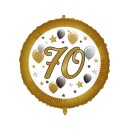 Happy Birthday Milestone Happy Birthday 70 foil balloon 46 cm