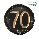 Happy Birthday Sparkling Happy Birthday 70 foil balloon 46 cm