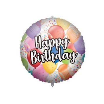 Happy Birthday Happy Birthday Balloons foil balloon 46 cm