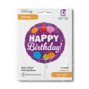 Happy Birthday Candle Pops Happy Birthday Foil Balloon 46 cm
