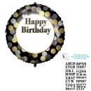 Happy Birthday Happy Birthday foil balloon 46 cm