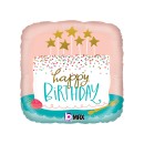 Happy Birthday Confetti Cake Happy Birthday foil balloon 46 cm