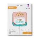 Happy Birthday Confetti Cake Happy Birthday foil balloon 46 cm