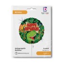 Happy Birthday Dinosaur Holo Happy Birthday foil balloon 46 cm