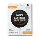 Happy Birthday Fart Face foil balloon 46 cm