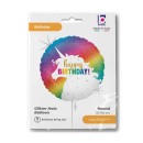Happy Birthday Glitter Unicorn Happy Birthday foil balloon 46 cm