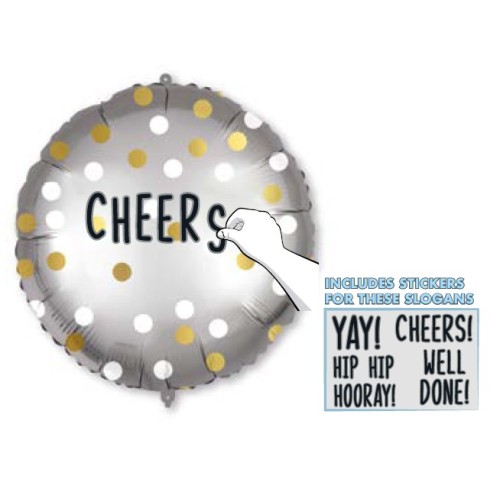 Happy Birthday Happy Birthday Slogen foil balloon 46 cm