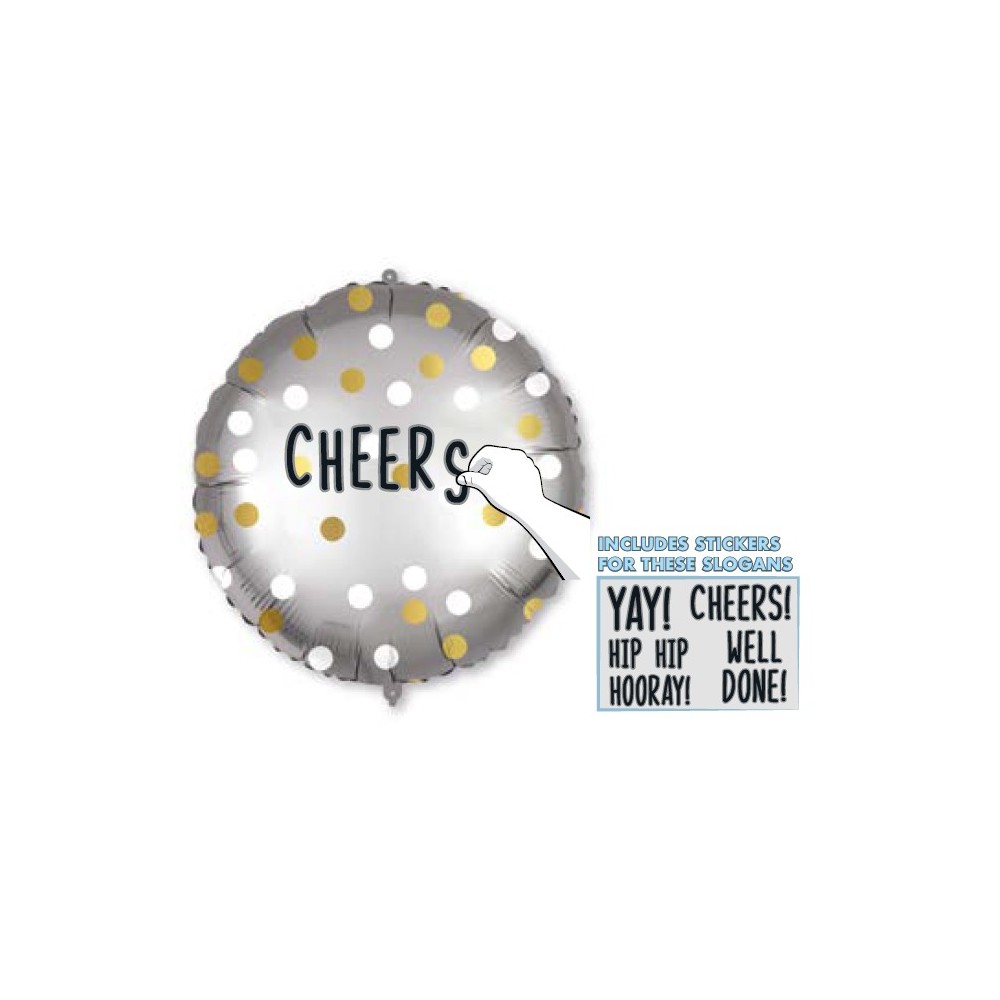 Happy Birthday Happy Birthday Slogen foil balloon 46 cm