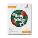 Happy Birthday Sports Balls Holo Happy Birthday foil balloon 46 cm