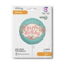 Happy Birthday Vintage Happy Birthday foil balloon 46 cm