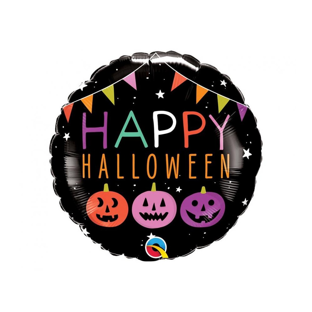 Halloween Happy Pumpkins foil balloon 46 cm