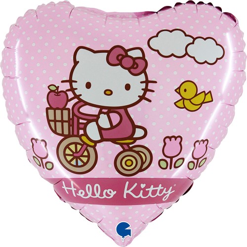 Hello Kitty Bike foil balloon 46 cm
