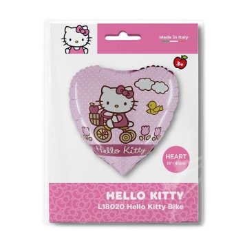 Hello Kitty Bike foil balloon 46 cm