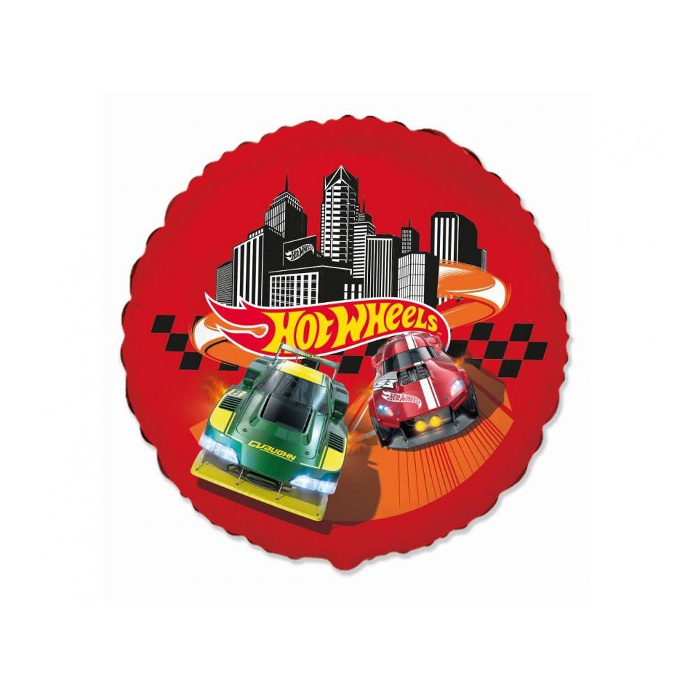 Hot Wheels Red foil balloon 46 cm (WP)