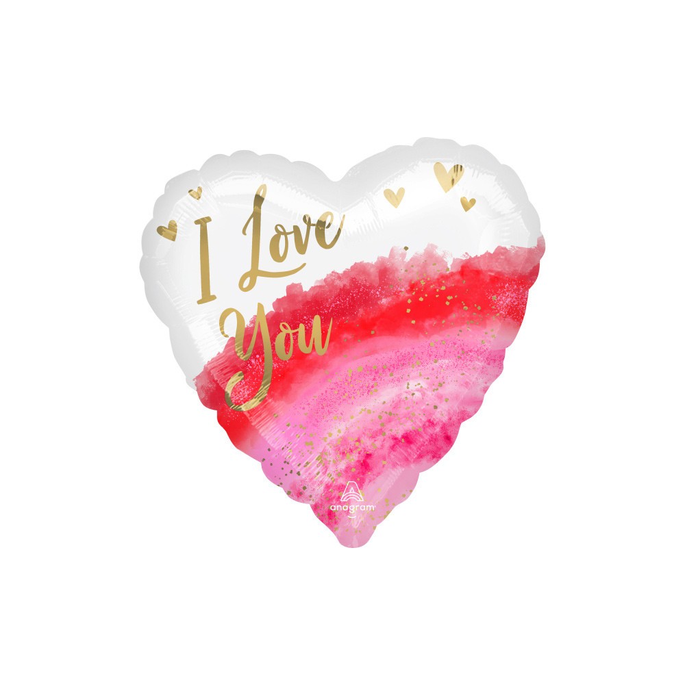 Love I love You, I Love You foil balloon 43 cm