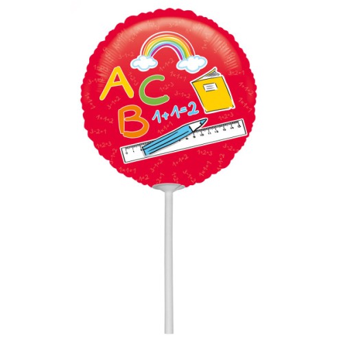My School Start School Start mini foil balloon (WP)