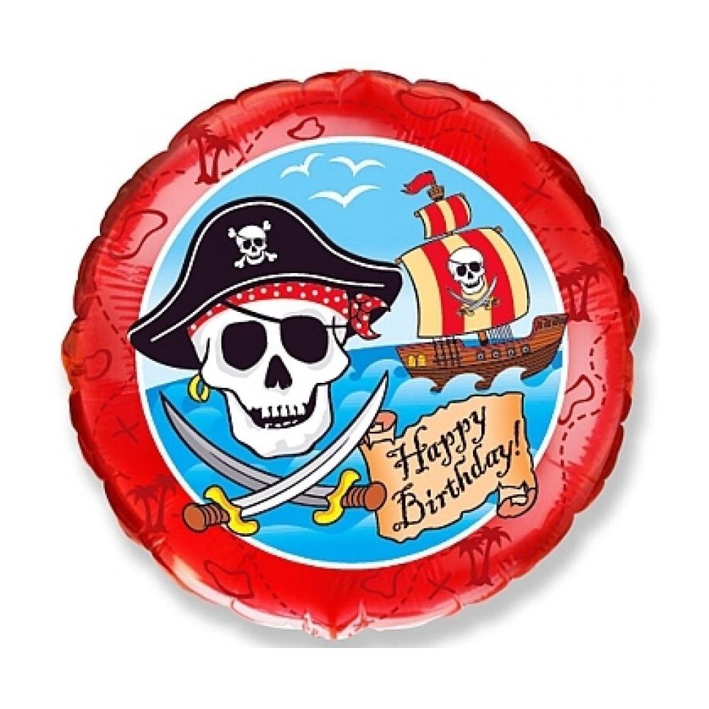 Pirate Sea foil balloon 46 cm (WP)