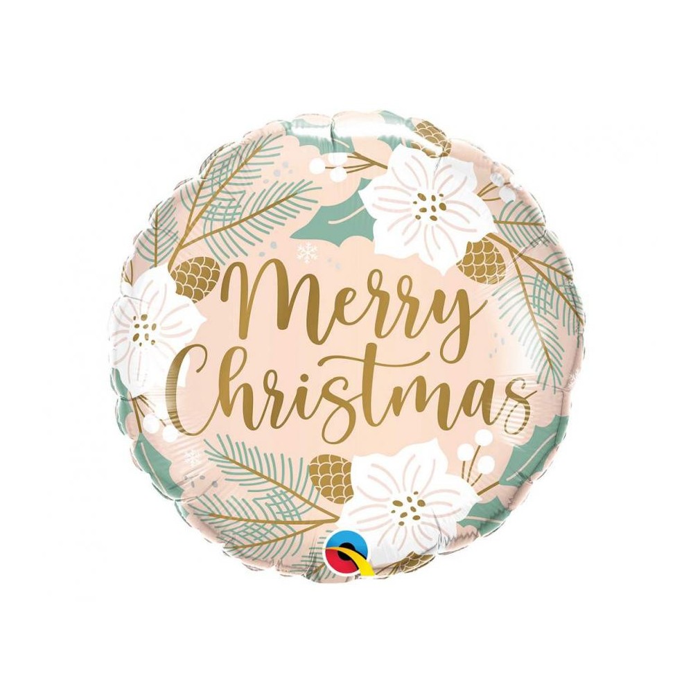 Christmas Merry Christmas, foil balloon 46 cm