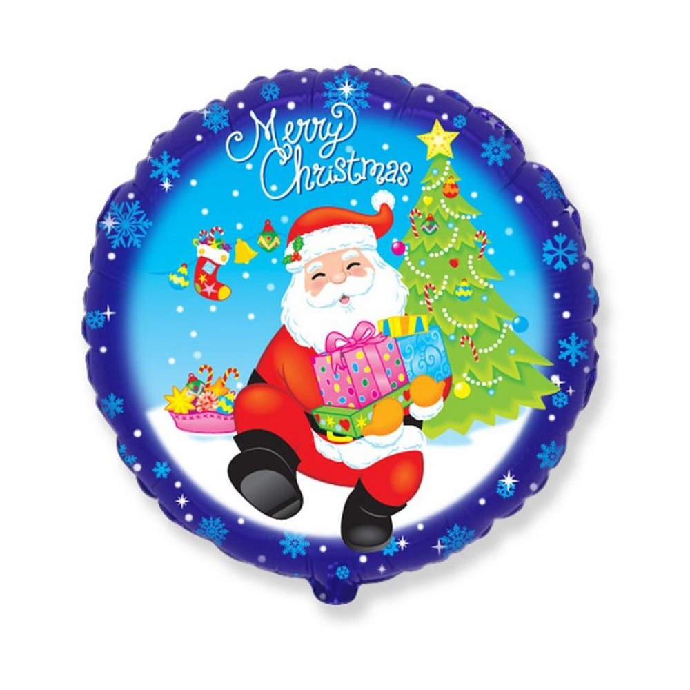 Christmas Santa i foil balloon 46 cm (WP)