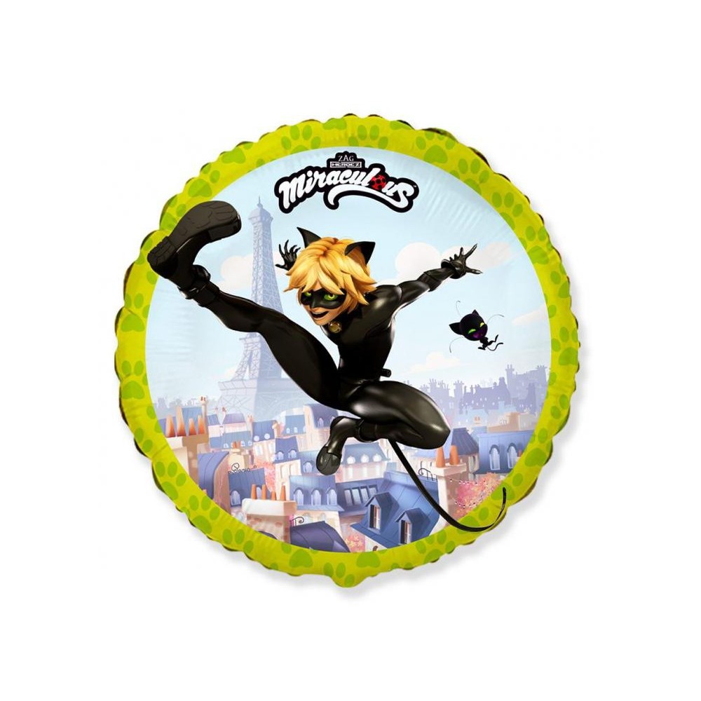 Miraculous Ladybug Cat Noir foil balloon 46 cm (WP)
