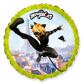 Miraculous Ladybug Cat Noir foil balloon 46 cm (WP)