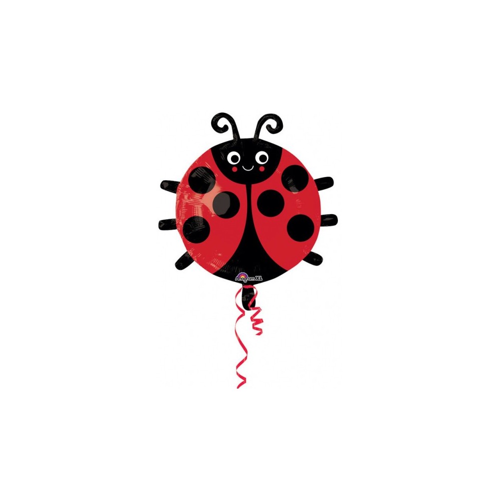 Ladybug foil balloon 48 cm