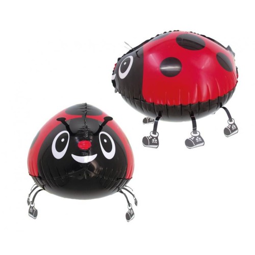 Ladybug Ladybug walking foil balloon 37 cm