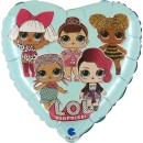 LOL Surprise Tiffany foil balloon 46 cm