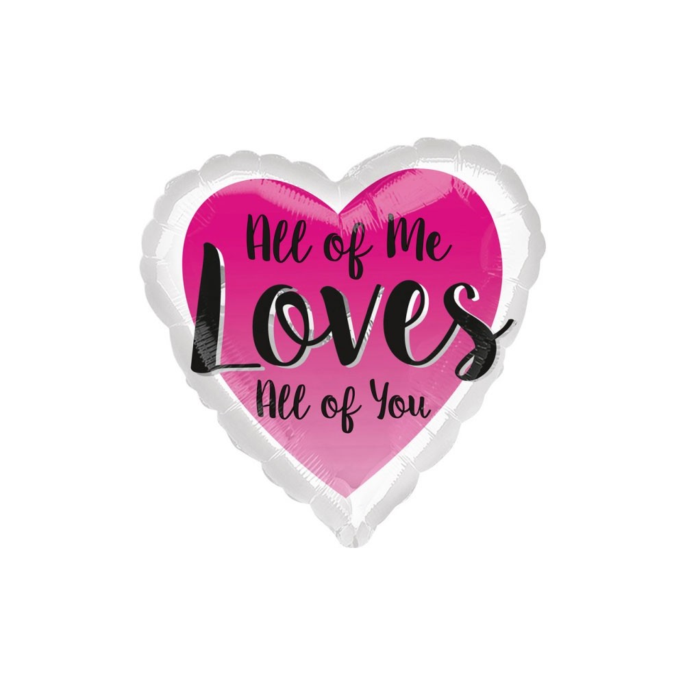 Love Love Foil Balloon 43 cm