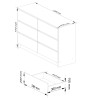 KOMODA K120 6SZ CLP BIAŁY