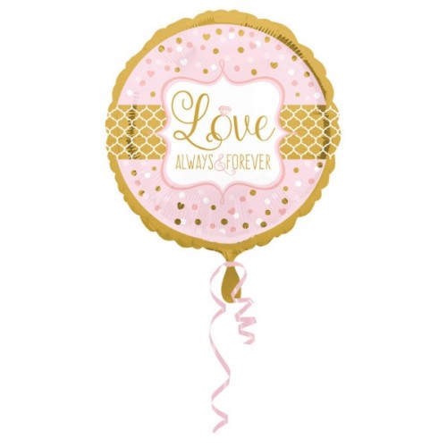 Love Love Foil Balloon 43 cm