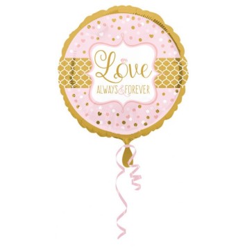 Love Love Foil Balloon 43 cm