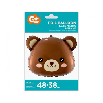 Teddy Bear Brown foil balloon 48 cm