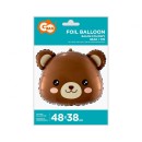 Teddy Bear Brown foil balloon 48 cm