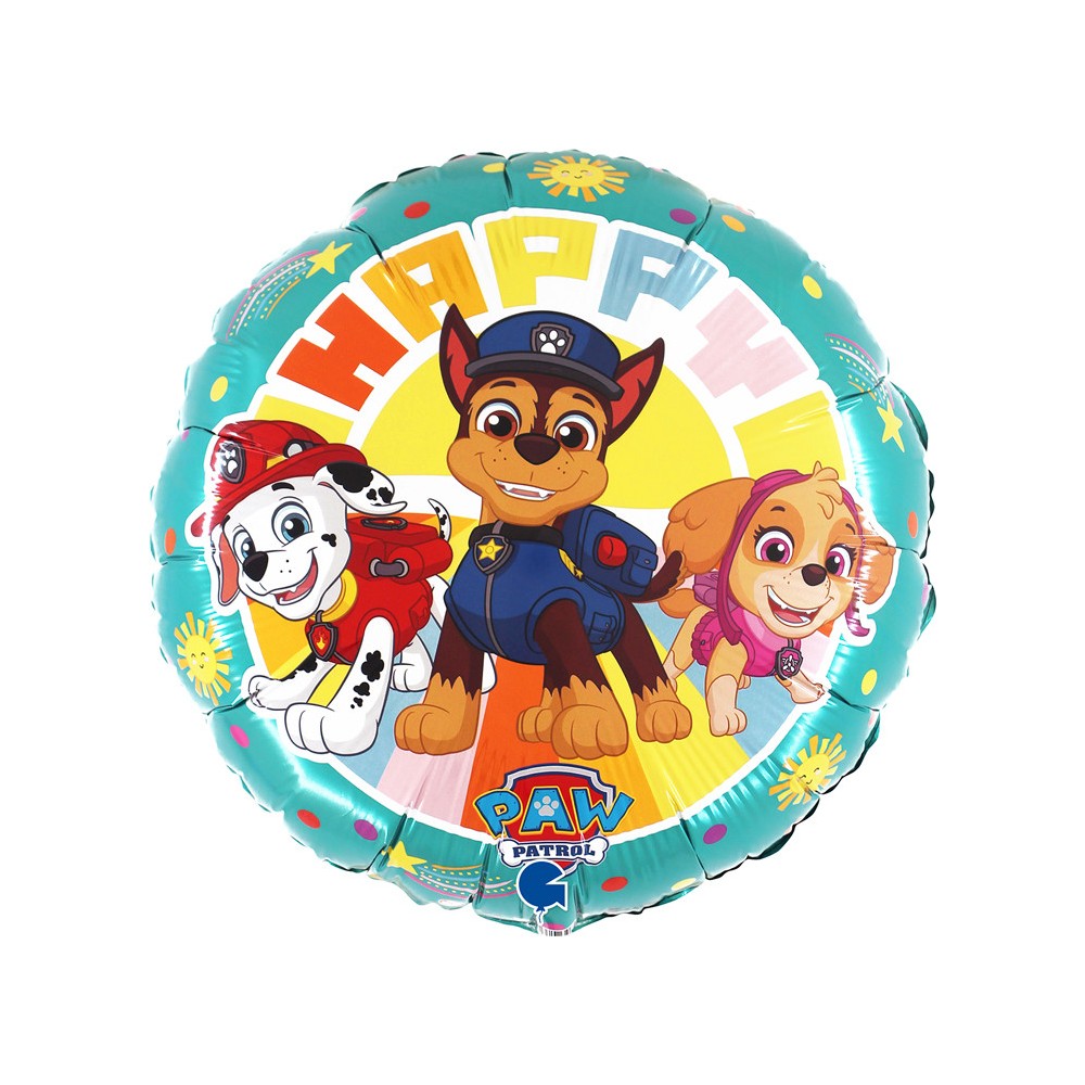 Paw Patrol Happy foil balloon 46 cm