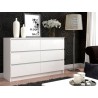 KOMODA K120 6SZ CLP BIAŁY