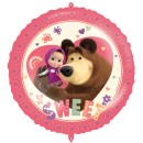 Masha and the Bear Sweet Heart foil balloon 46 cm