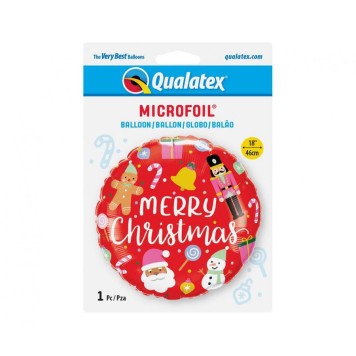 Christmas Merry Christmas Decorations, foil balloon 46 cm